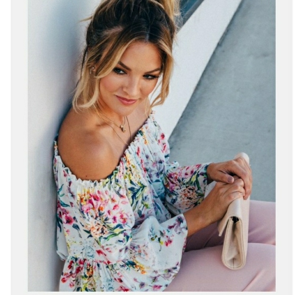FINAL PRICE: Fifteen Twenty: Floral Top - NWOT